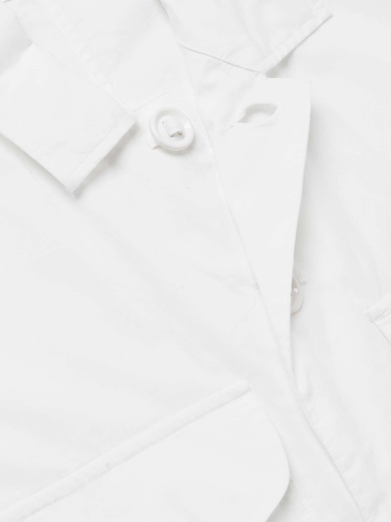 Logo-Embroidered Cotton-Poplin Shirt 4