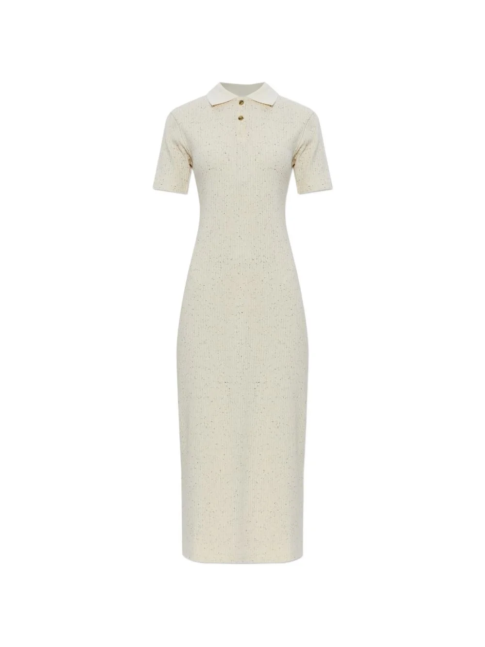 button ribbed dress - 1