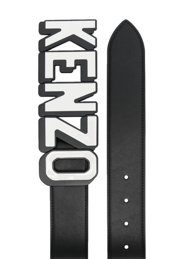 KENZO logo-buckle adjustable belt outlook