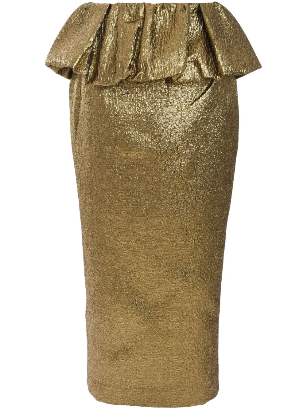 jacquard midi skirt - 1