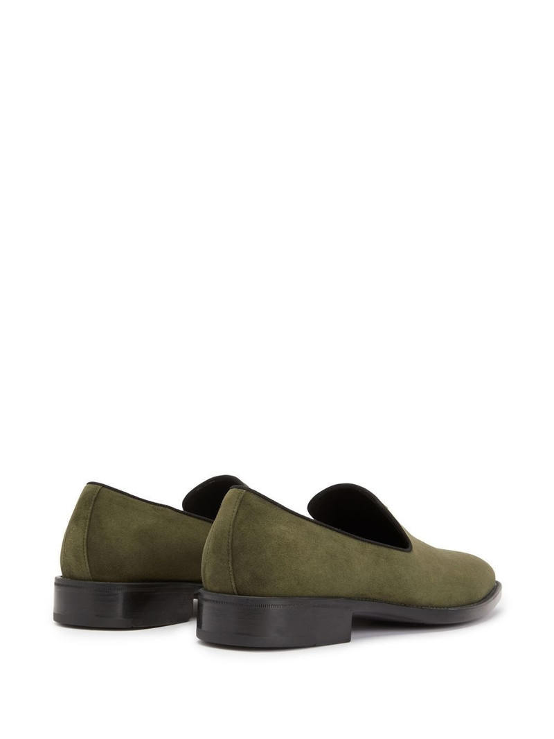 Imrham logo-plaque suede loafers 3