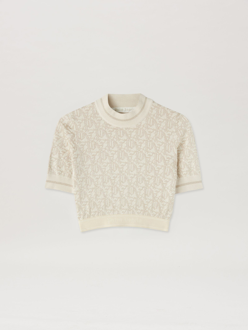Monogram Jaquard Knit Top - 1