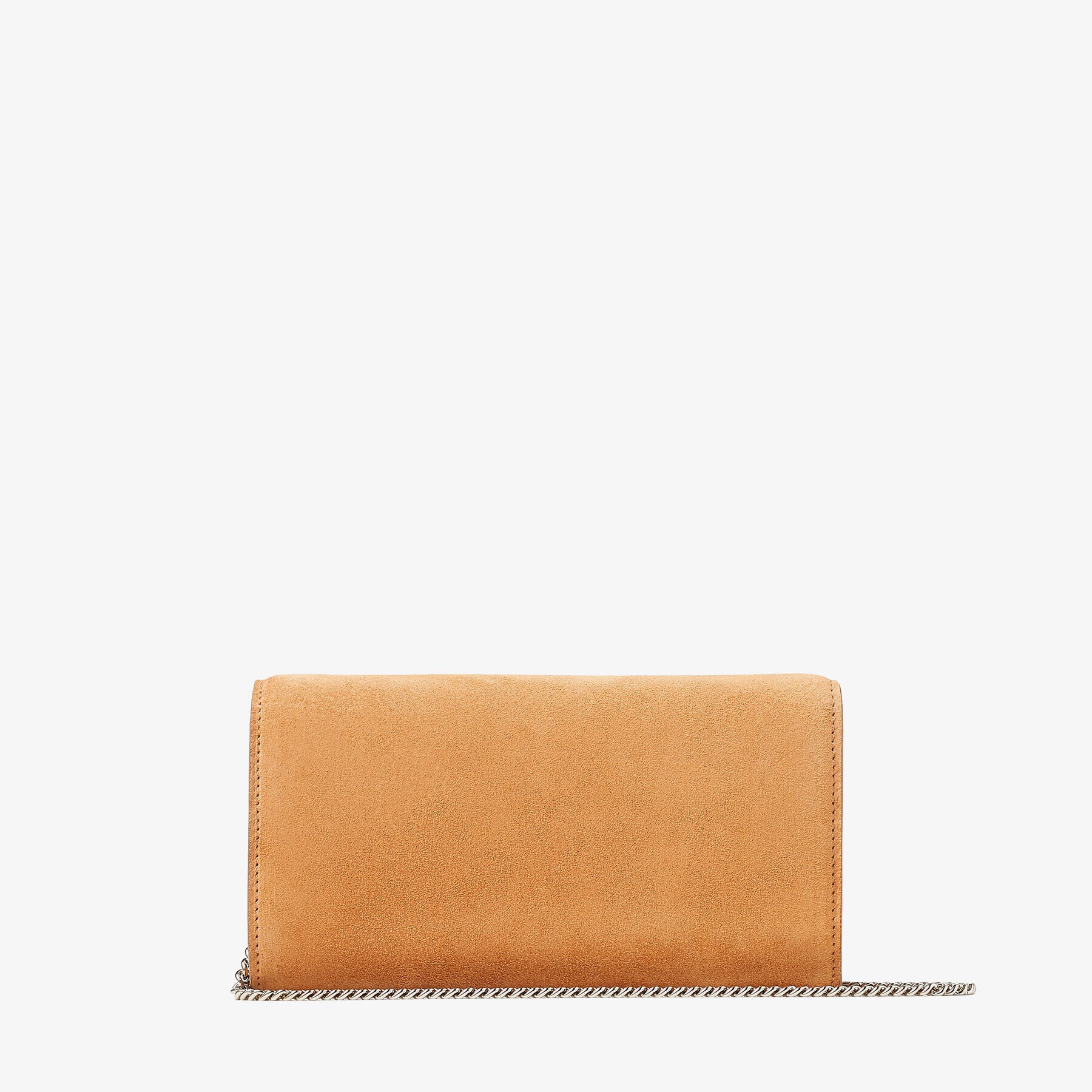Wallet W/chain
Caramel Suede Mini Bag with Crystal Buckle - 6