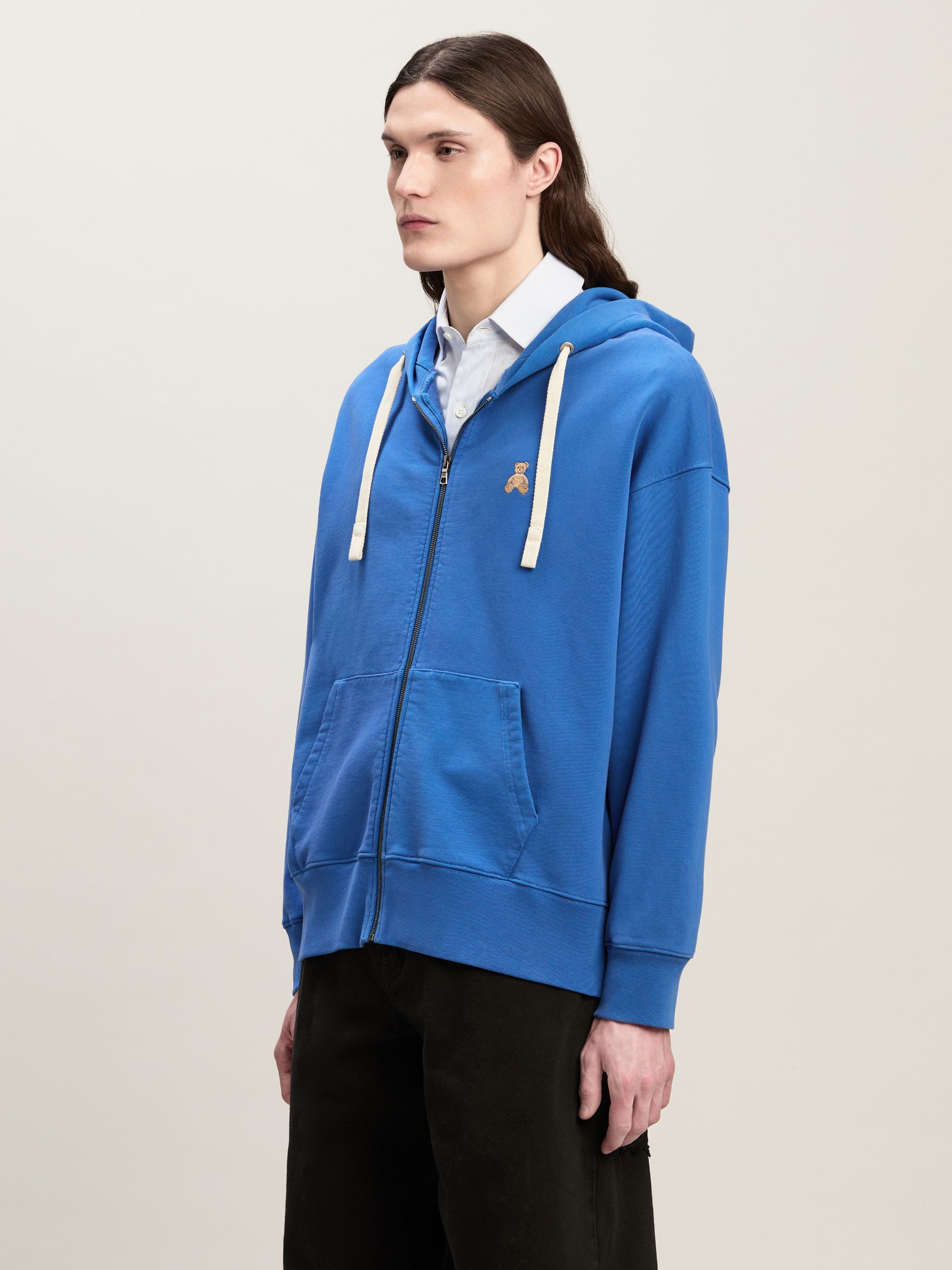 Bear in Mind Zipped Hoodie - 4