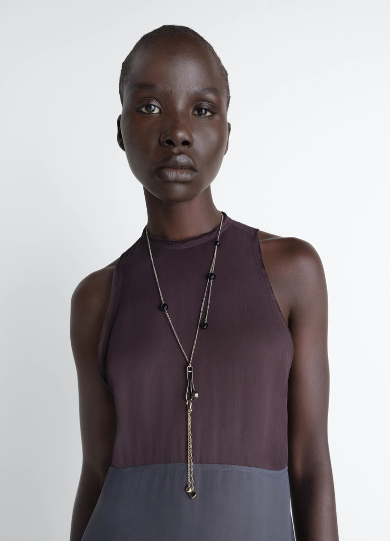 Lemaire THISTLE NECKLACE IN BRASS outlook