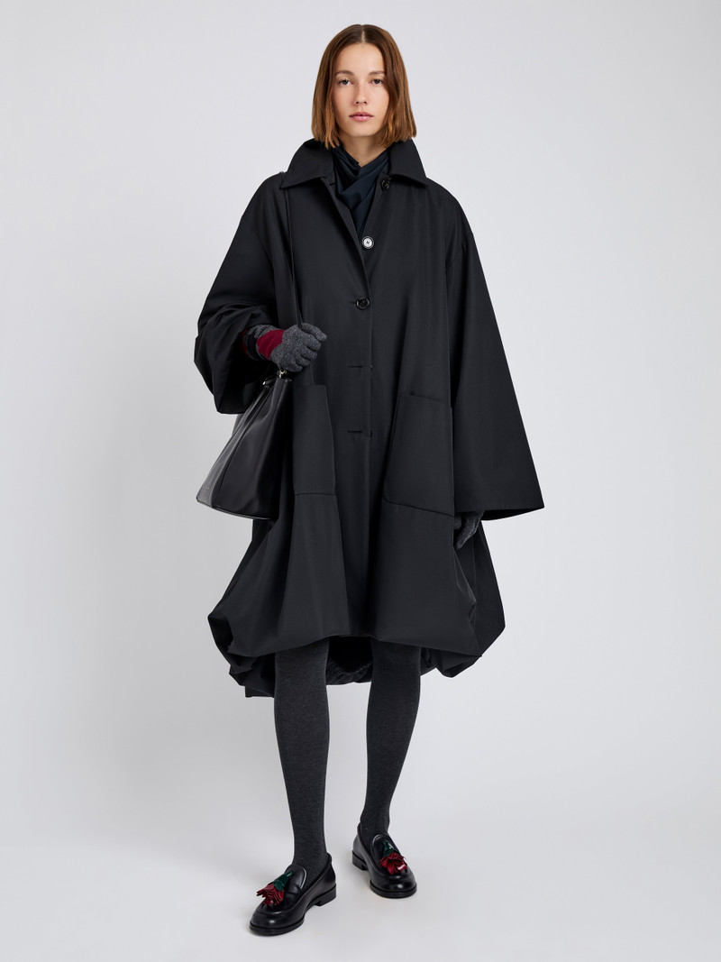 Proenza Schouler Verretta Coat in Coated Cotton outlook