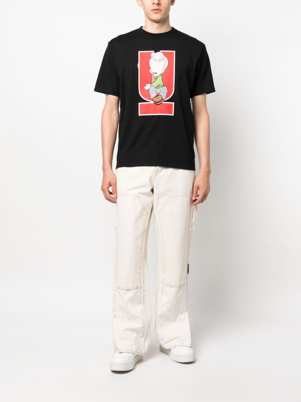 graphic-print cotton T-shirt - 4