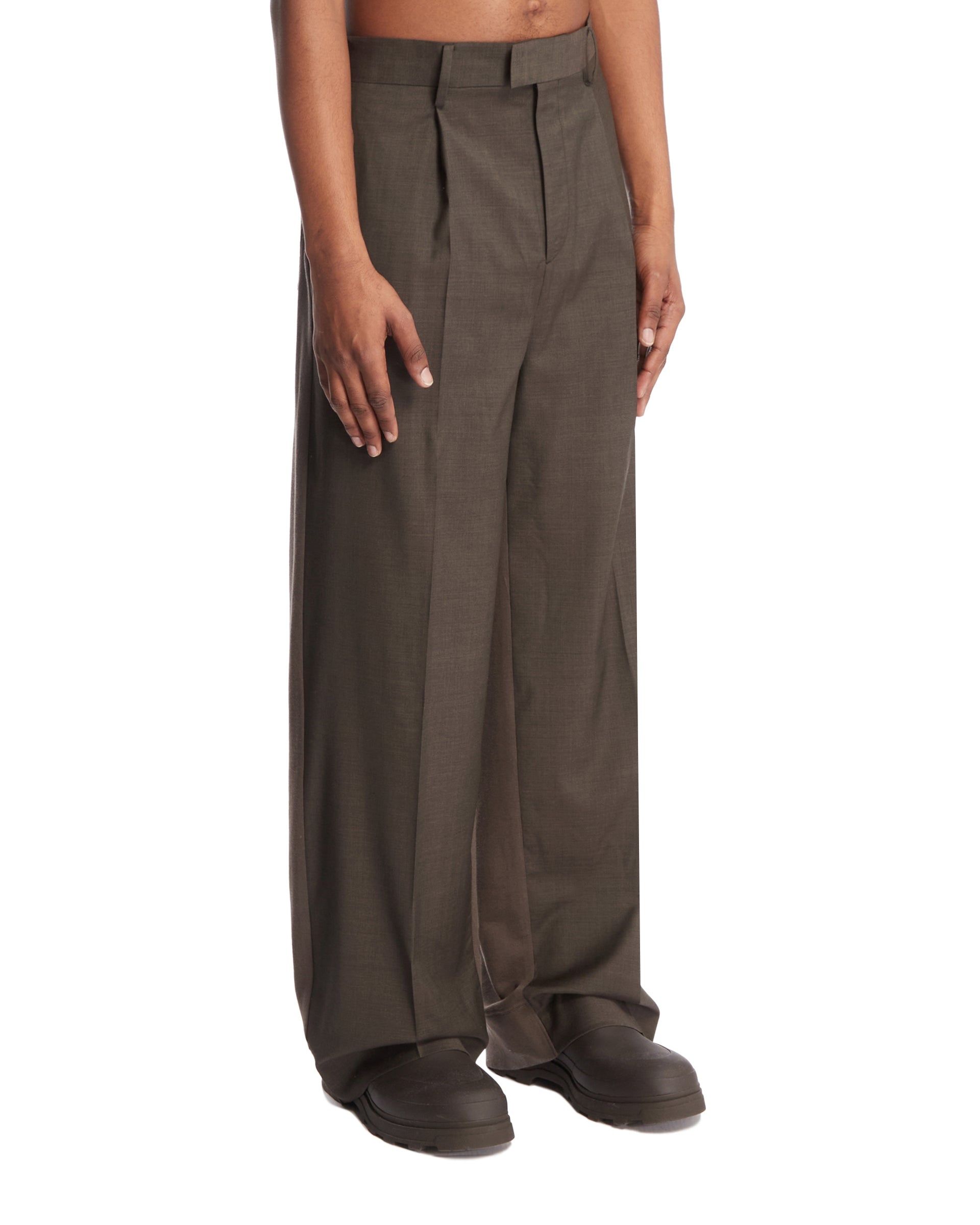 Gray Loose Fit Pants - 4