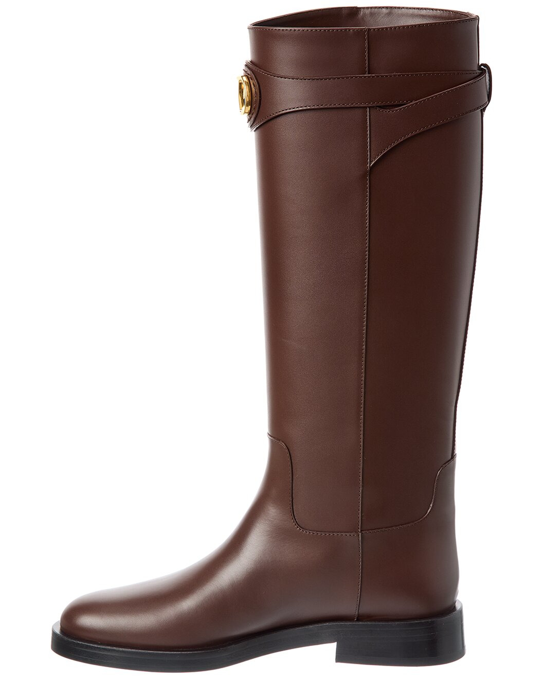 Valentino VLogo 30 Leather Knee-Boot - 2