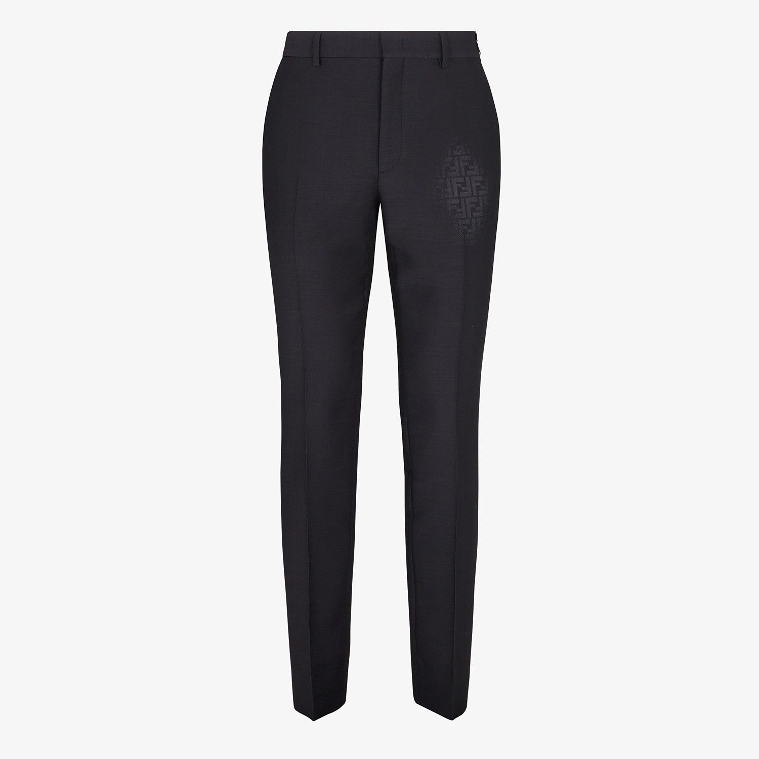 Black wool pants - 1