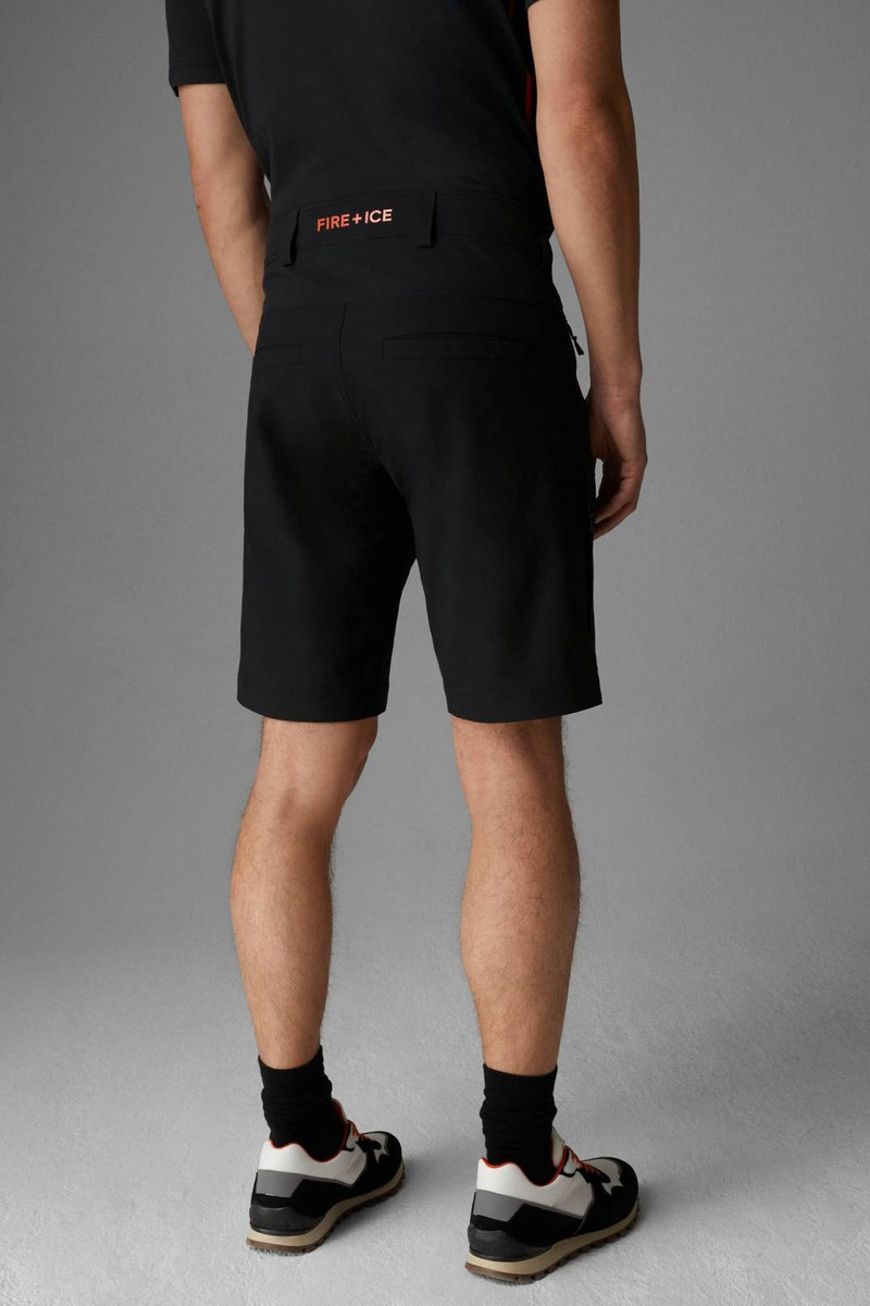 CARDIFF FUNCTIONAL SHORTS IN BLACK 3