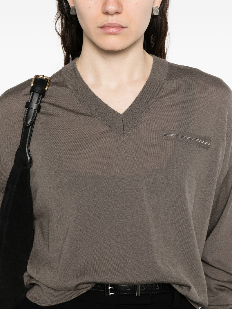 V-neck sweater 5