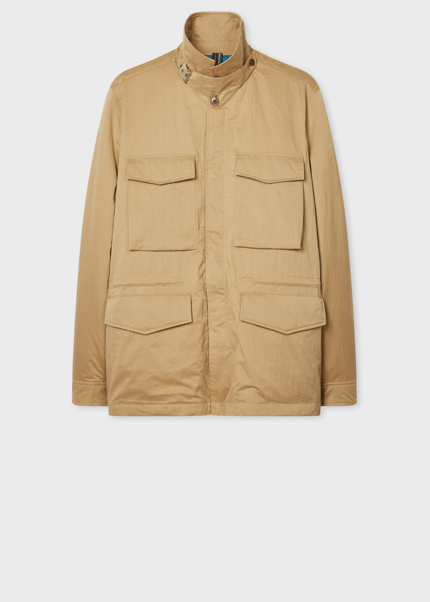 Tan Nylon-Blend Field Jacket - 2