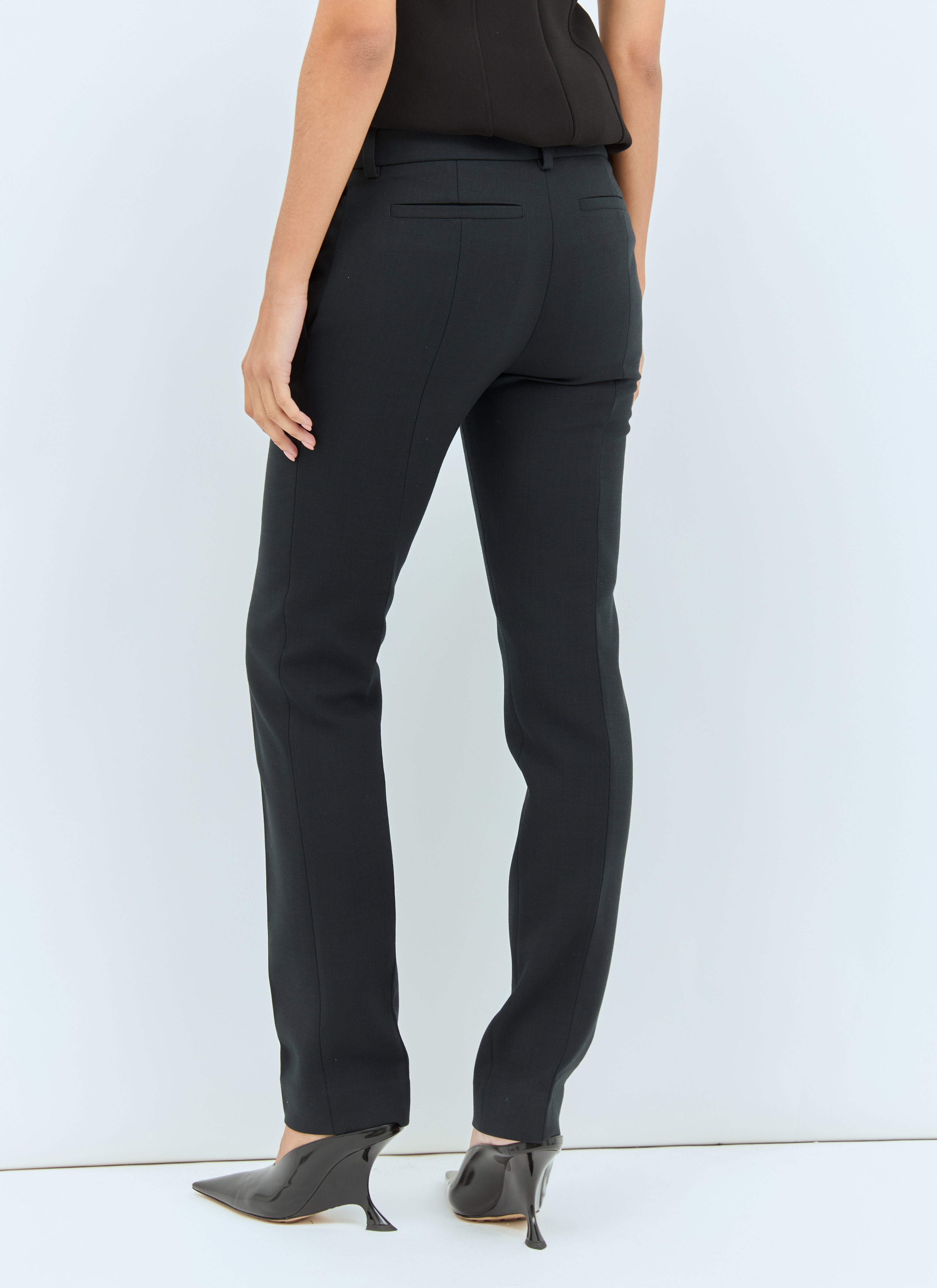 Toteme Women Low-Waist Slim Pants - 4