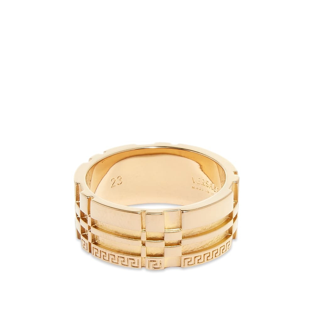 Versace Logo Geometric Ring - 2