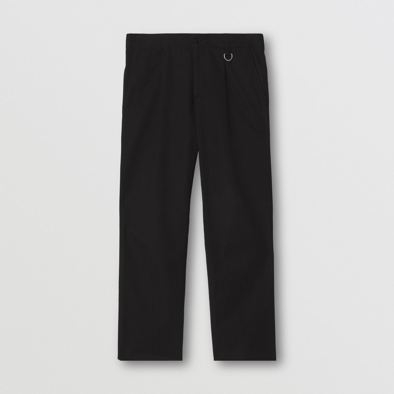 Cotton Gabardine Tailored Trousers - 1