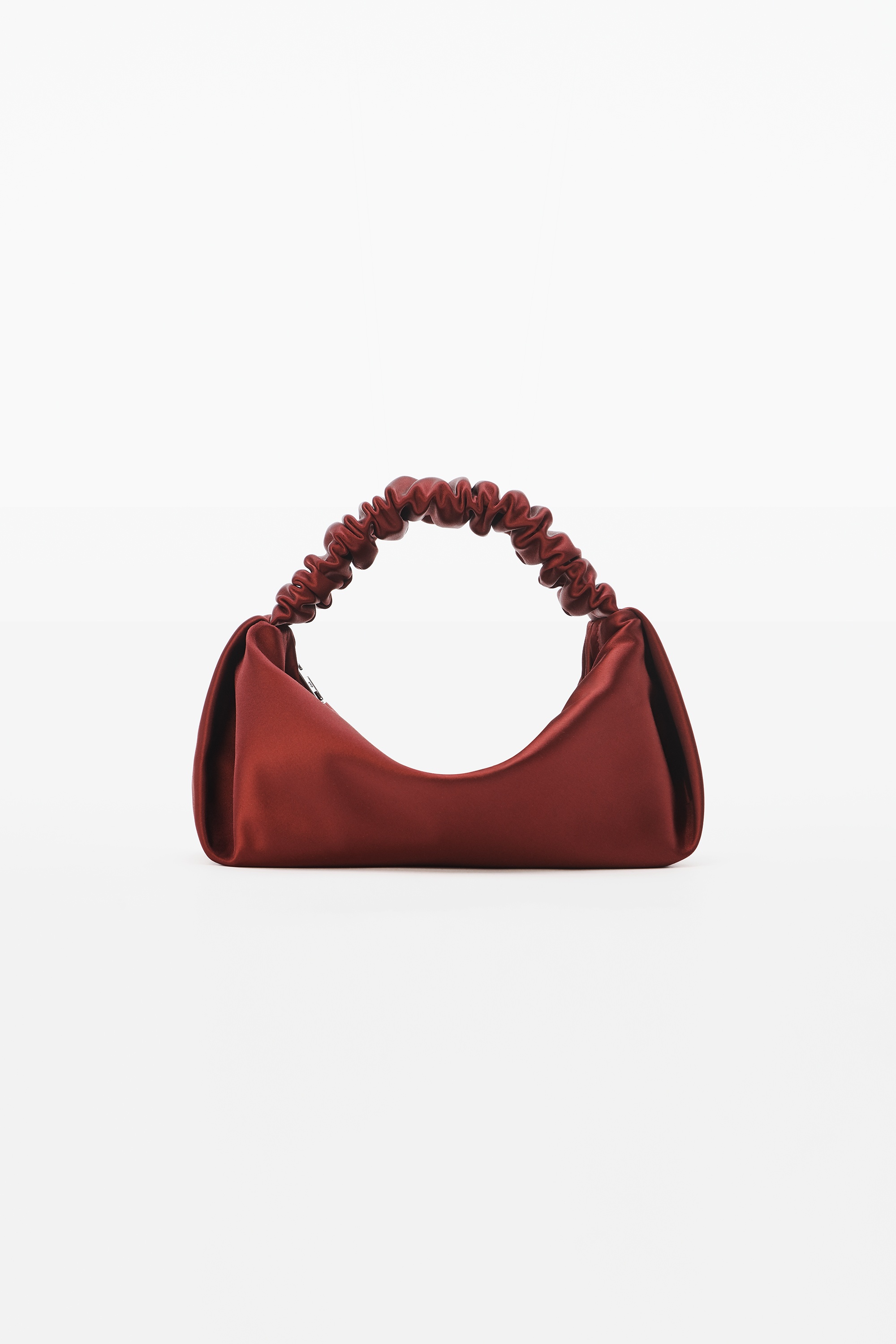 SCRUNCHIE MINI BAG IN SATIN - 1