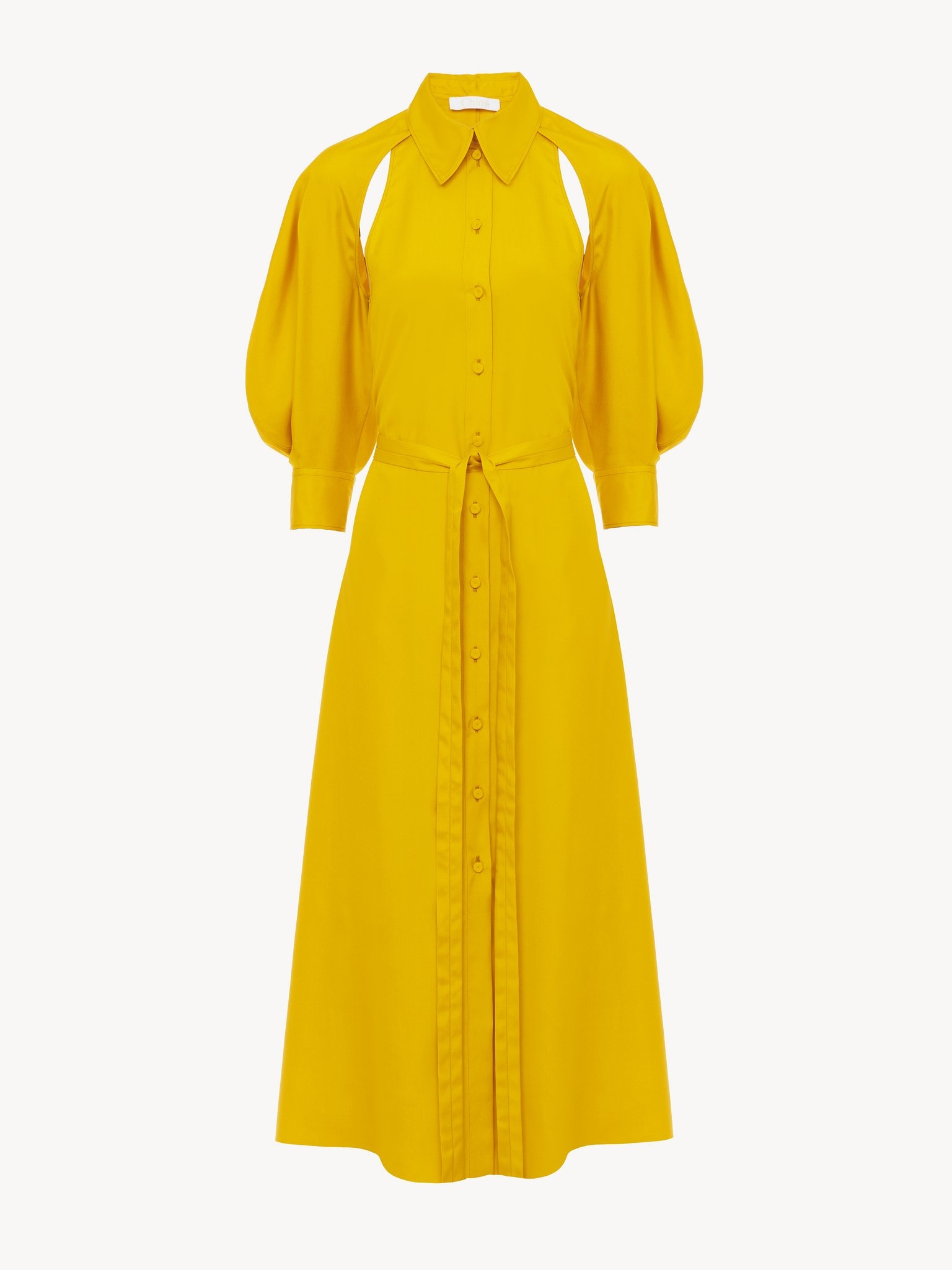 CUT-OUT SHIRT DRESS - 2
