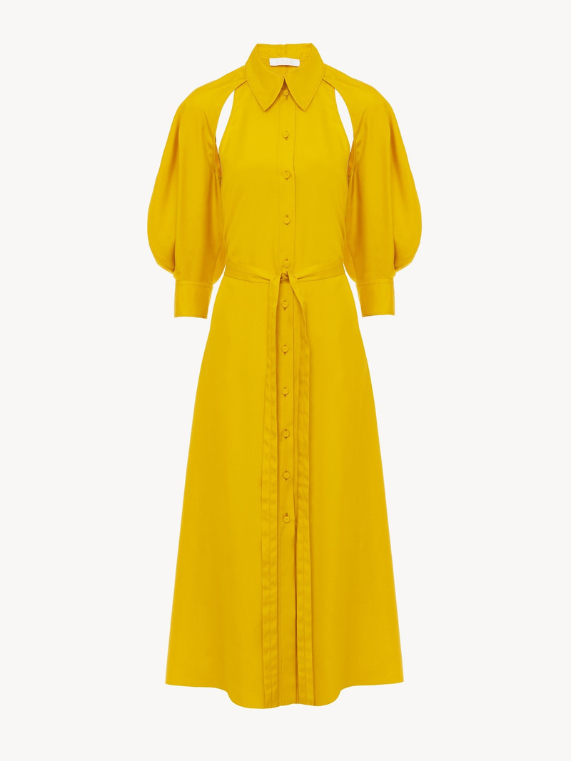 Chloé CUT-OUT SHIRT DRESS outlook