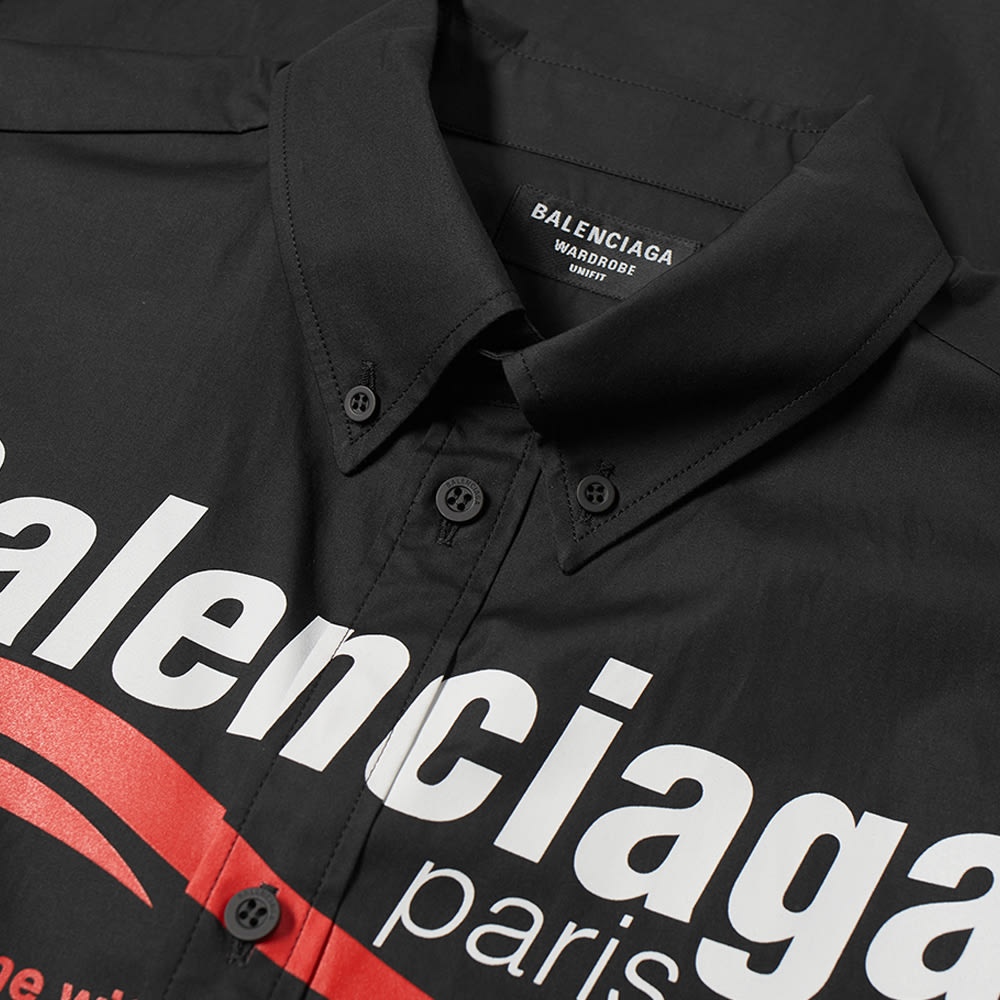 Balenciaga Dry Cleaning Logo Shirt - 2