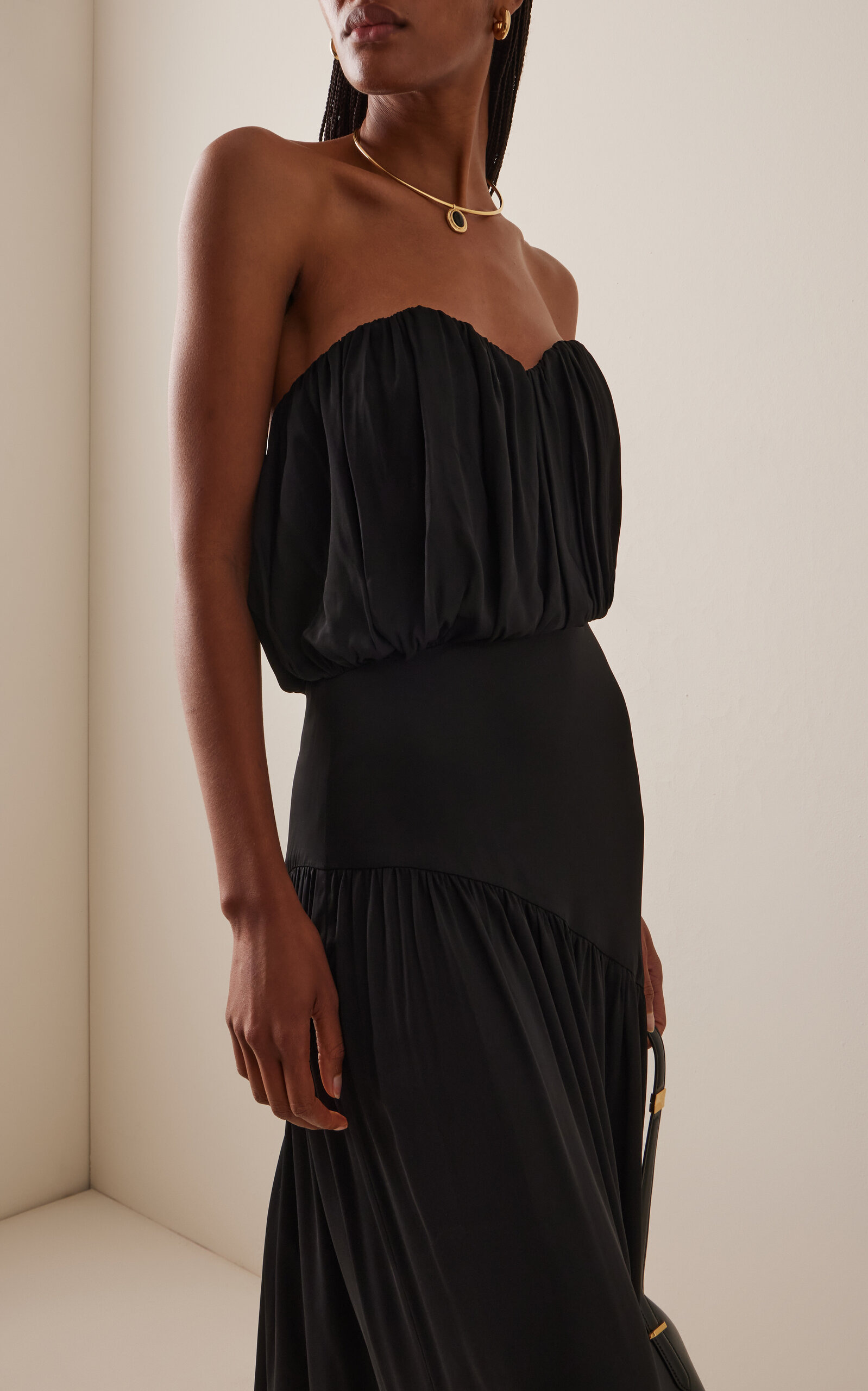 Seraphic Strapless Maxi Dress black - 3