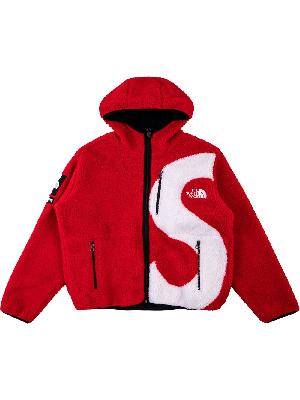 x The North Face S logo fleece jacket - 1