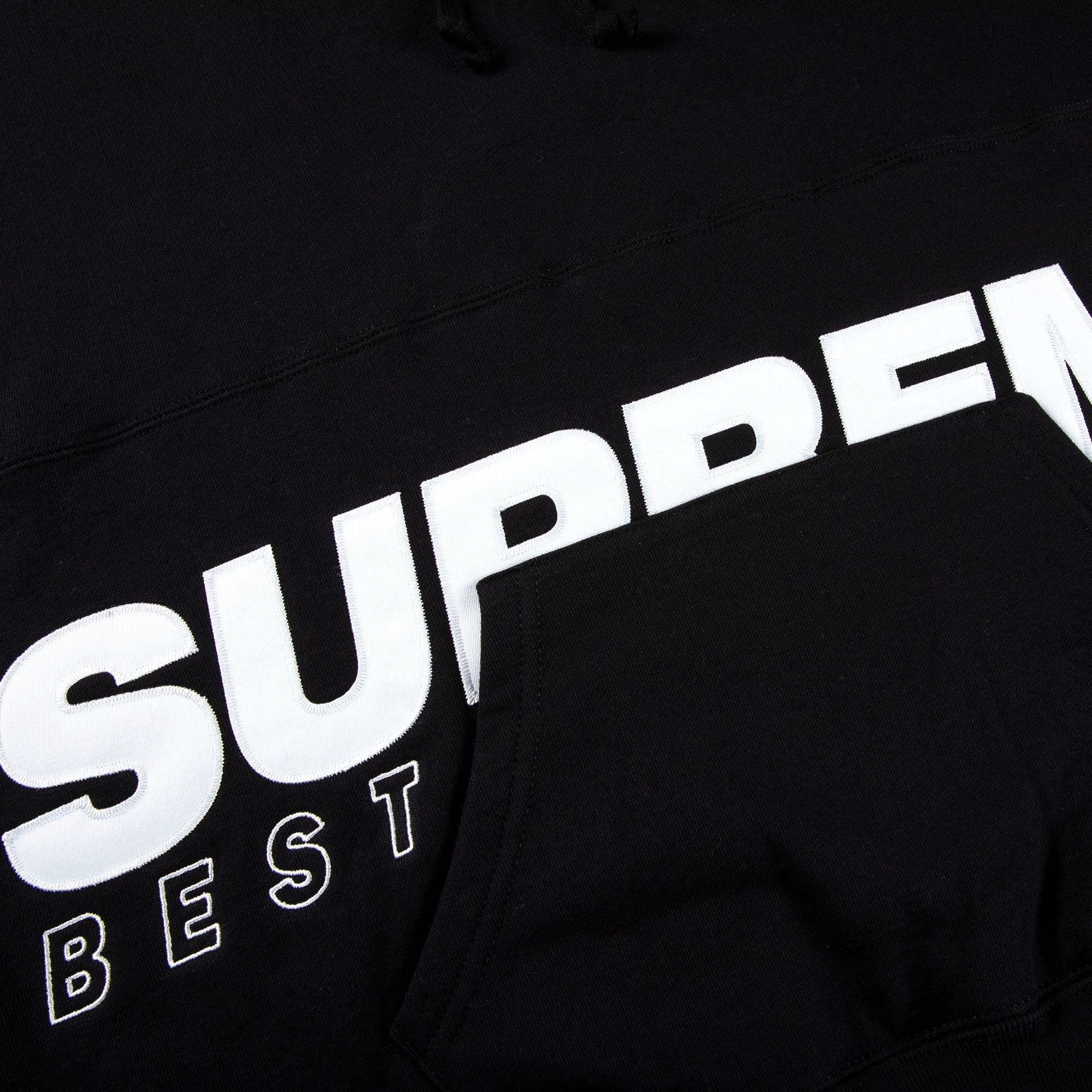 Supreme Best Of The Best Hooded Sweatshirt 'Black' - 2