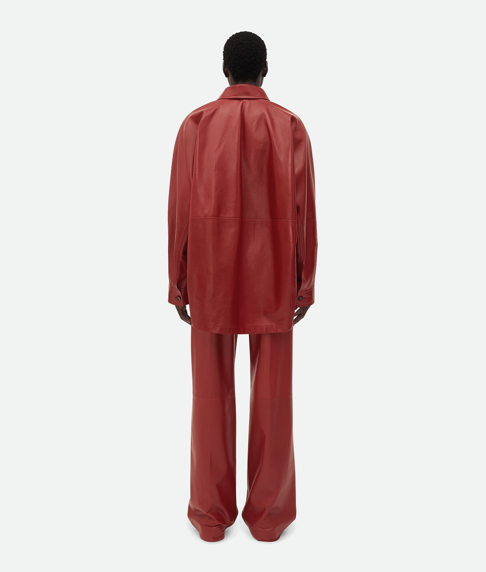 Leather Oversized Blouson - 3