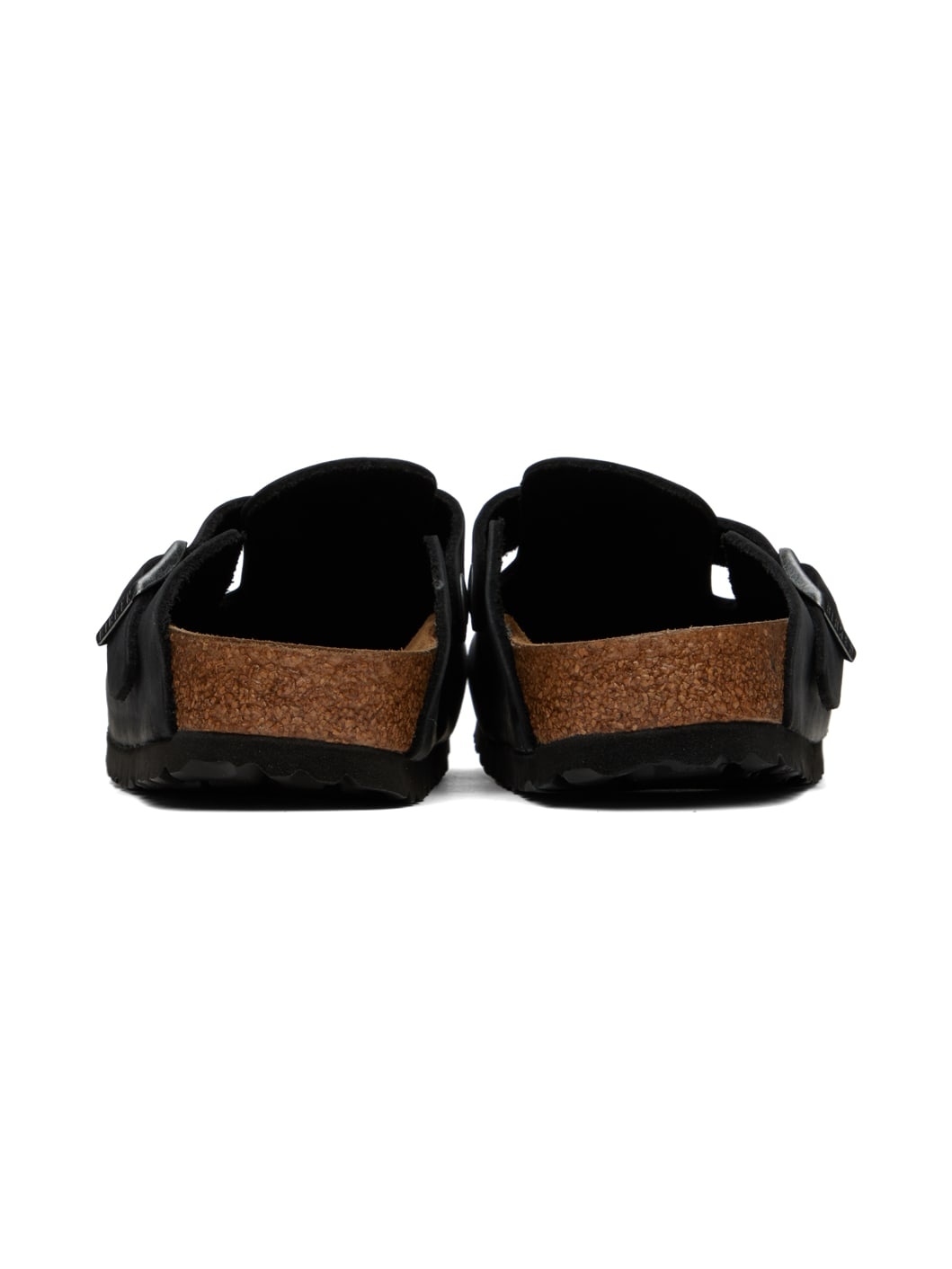 Black Narrow Boston Loafers - 2