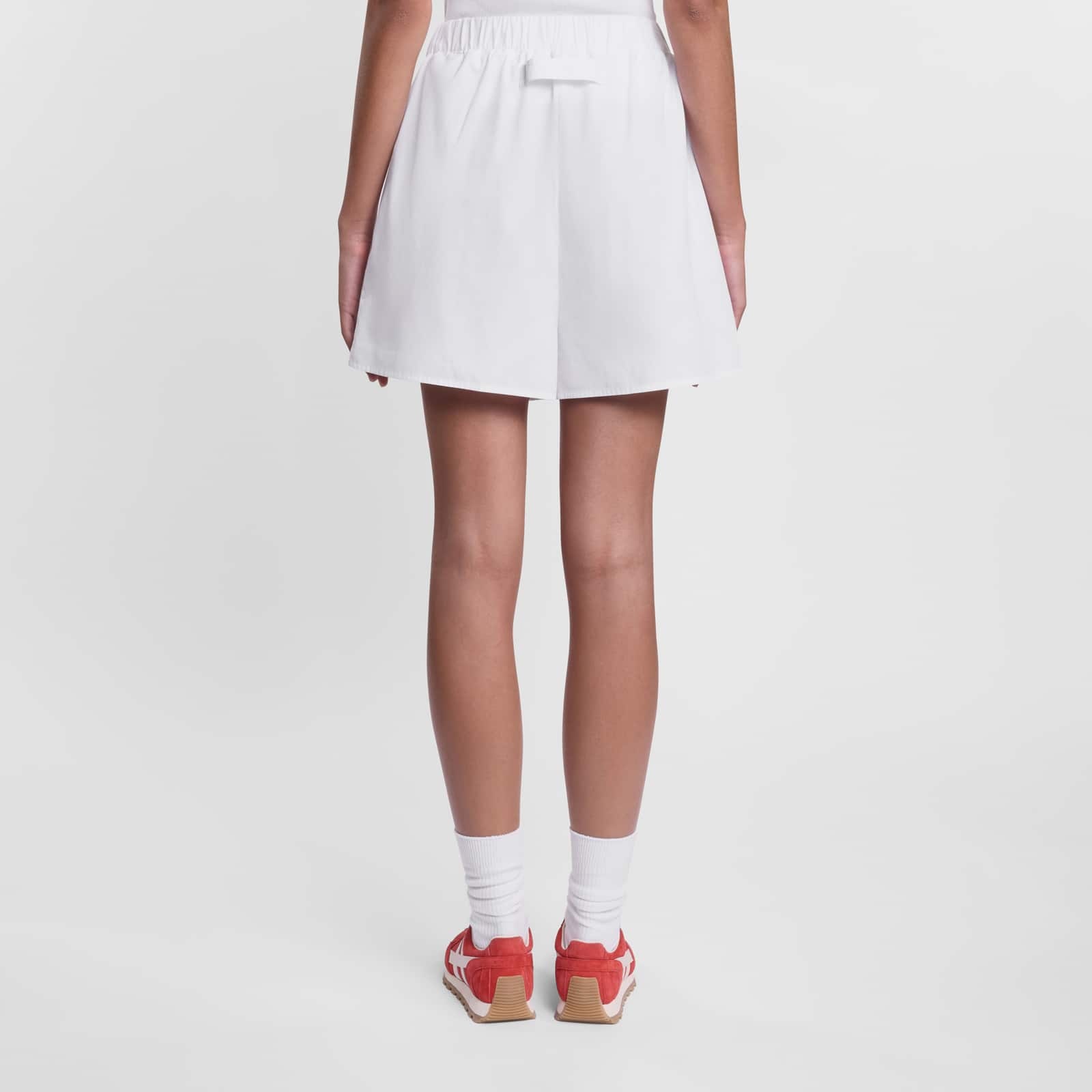Shorts in cotton poplin - 4