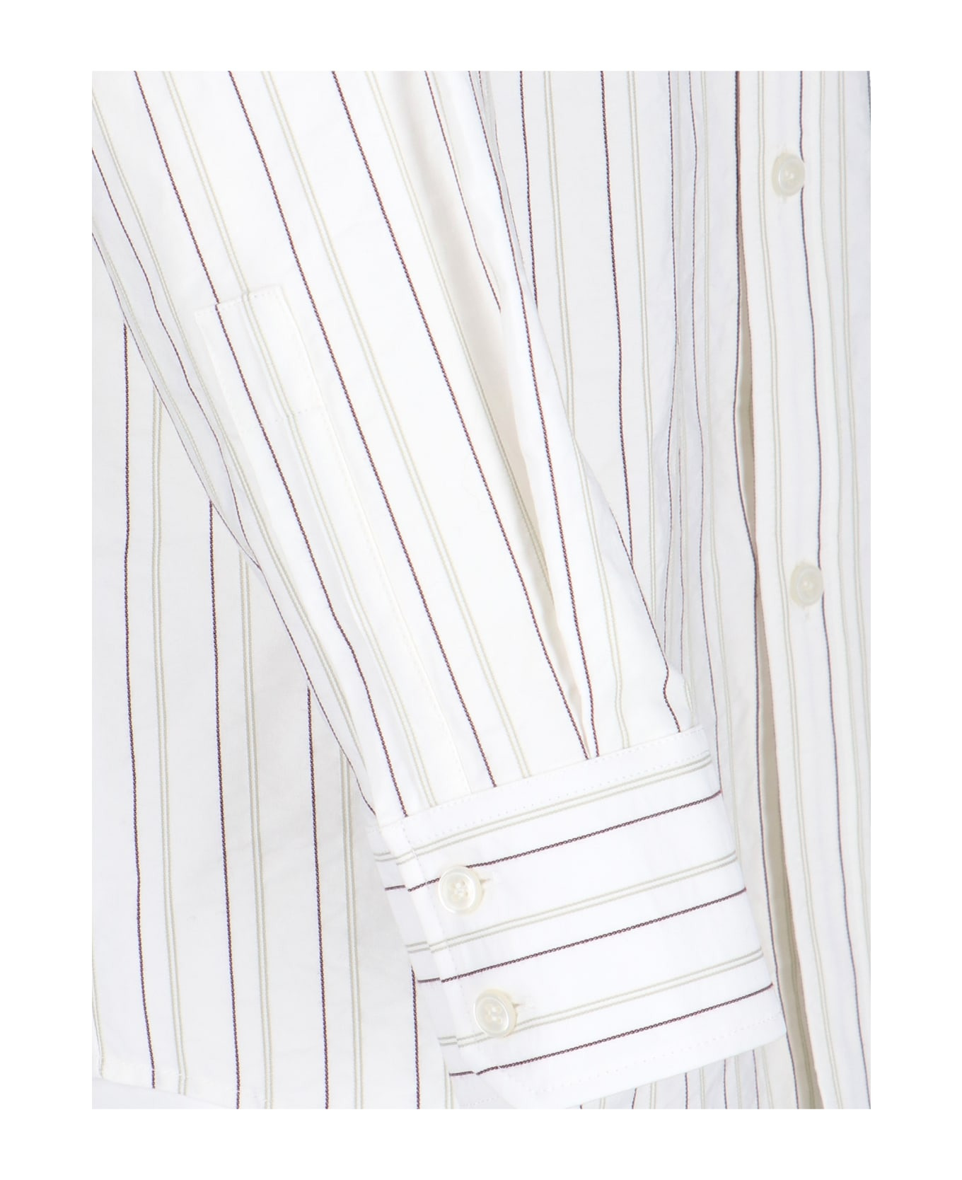 'cassandre' Striped Shirt - 5