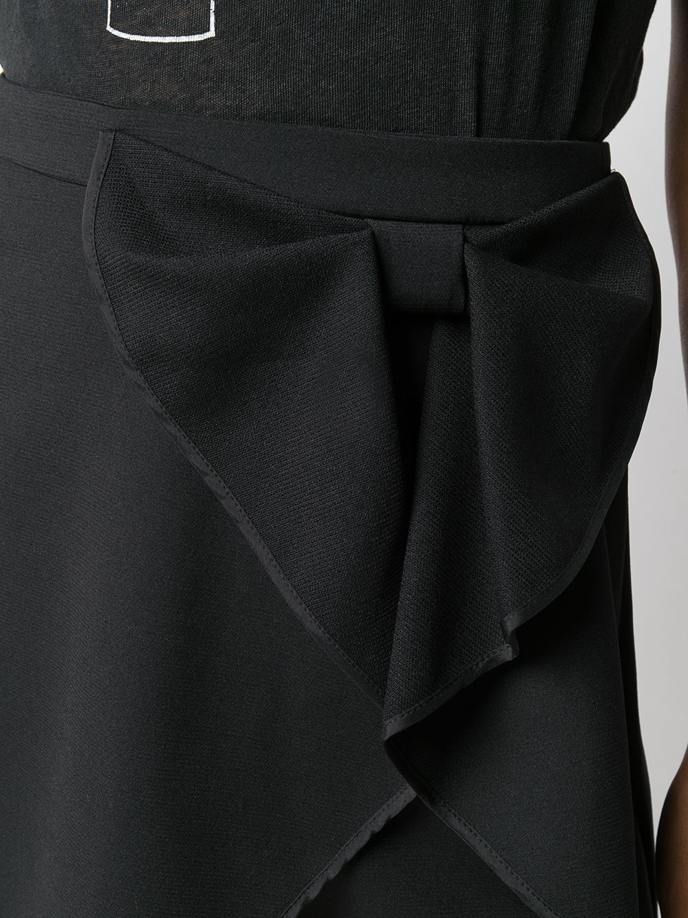 bow-detail mini skirt - 5