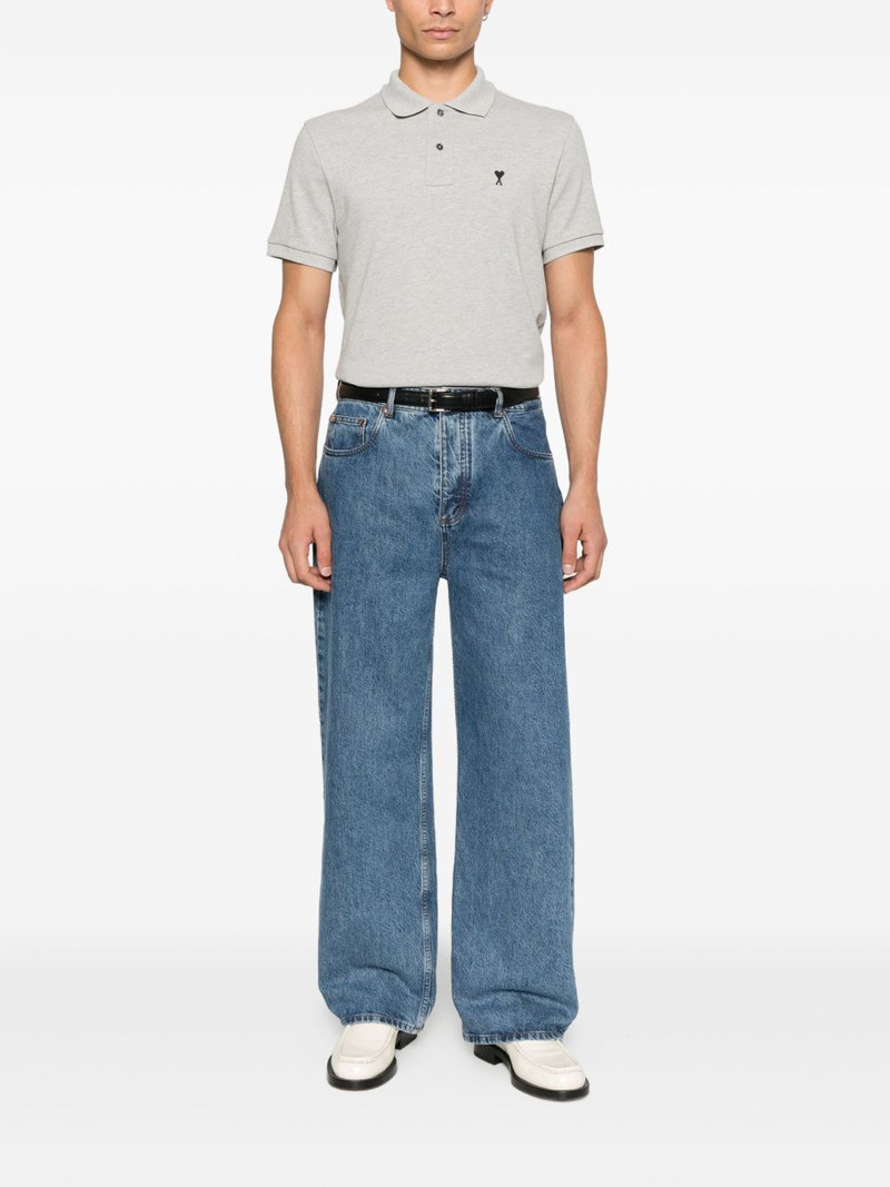 AMI Paris logo polo shirt outlook