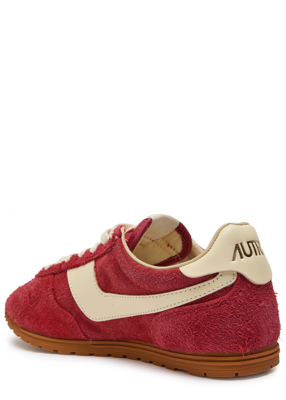 Autry Windspin Panelled Brushed Suede Sneakers - 2