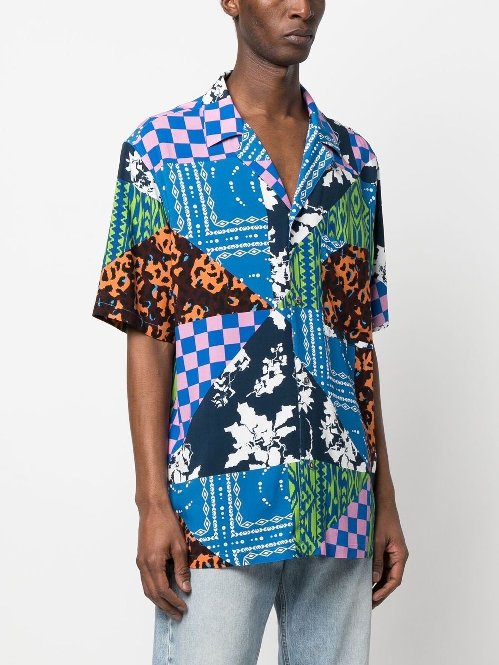 MIX PRINT SHIRT - 5