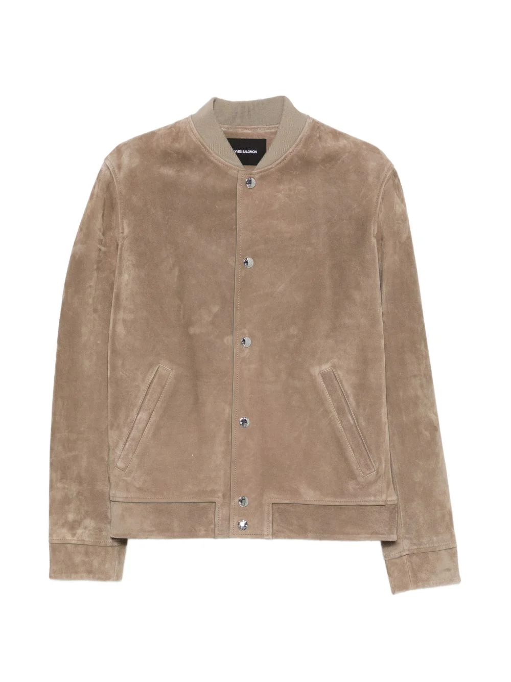 suede bomber jacket - 1