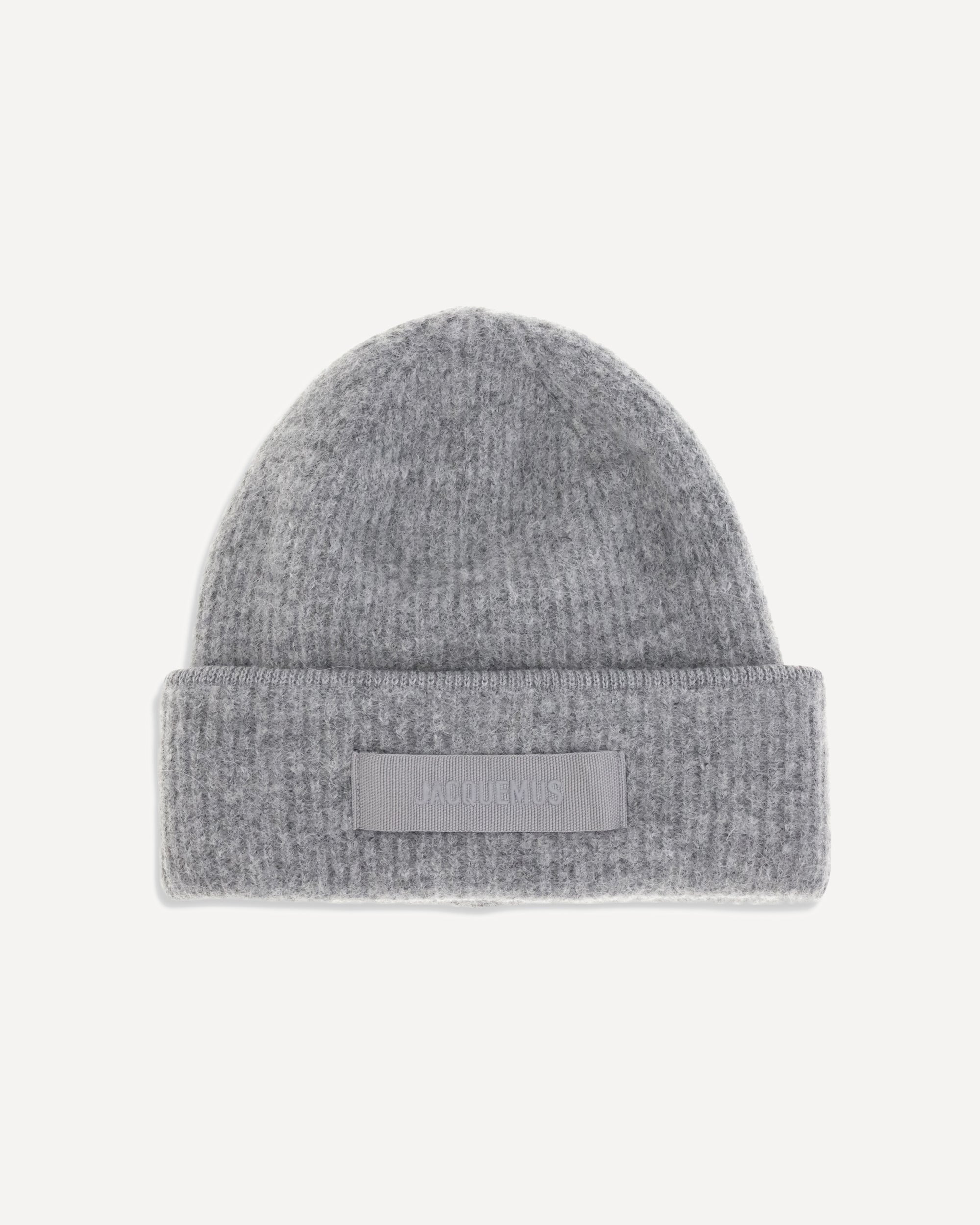 Gros Grain Ribbed Beanie - 1