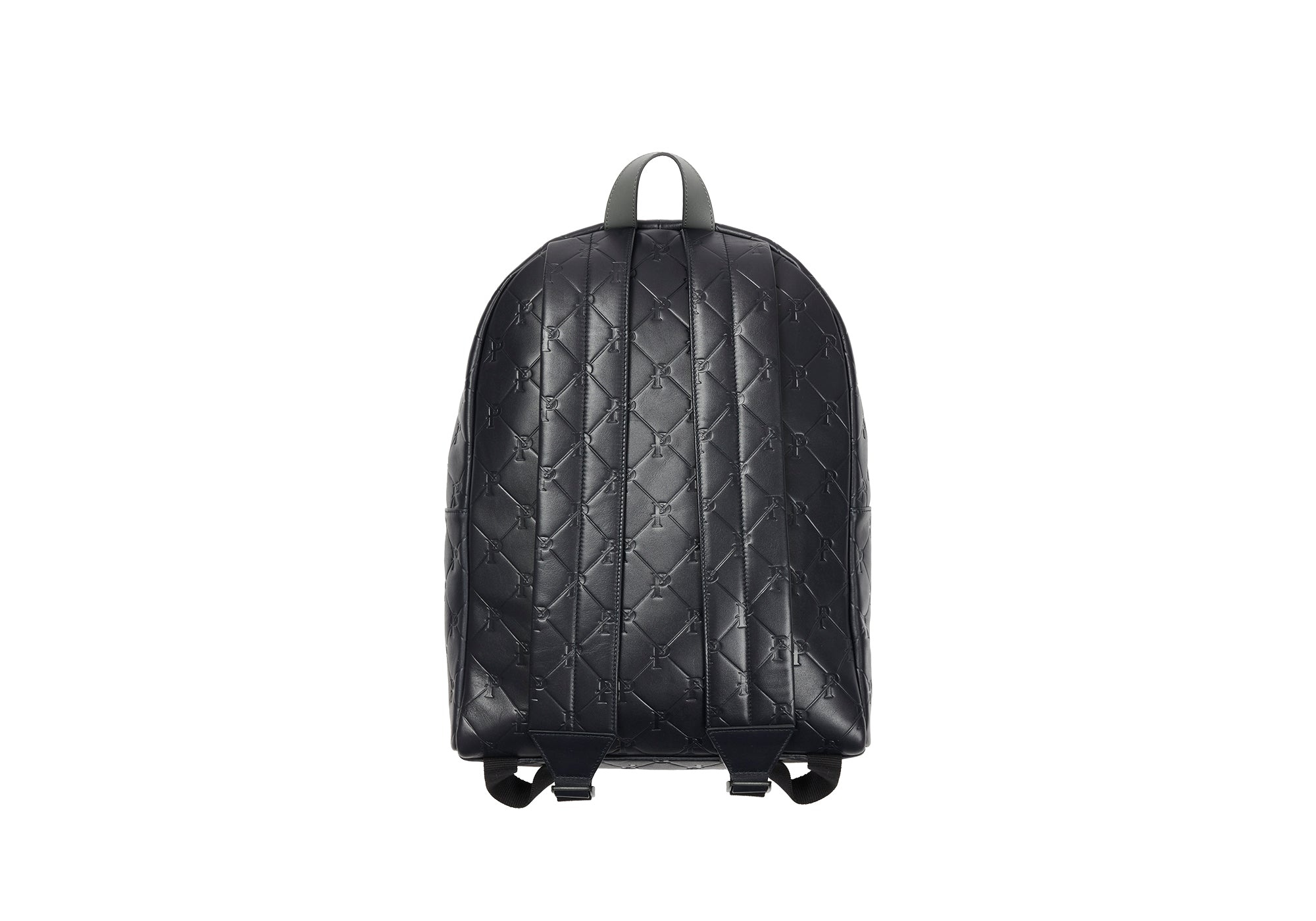 PAL-M-GRAM LEATHER BACKPACK MIDNIGHT BLUE - 3