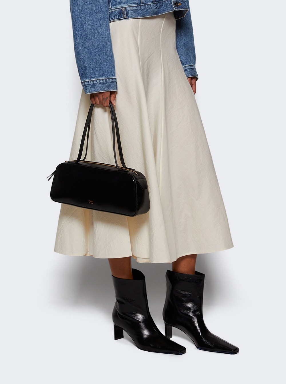 Simona Shoulder Bag Black - 2