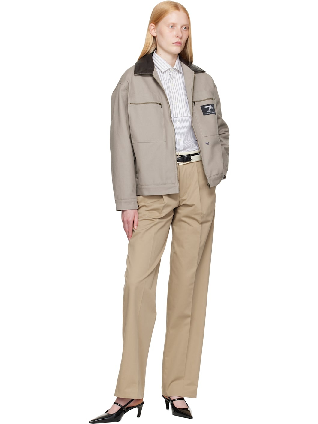 Gray Work Jacket - 4