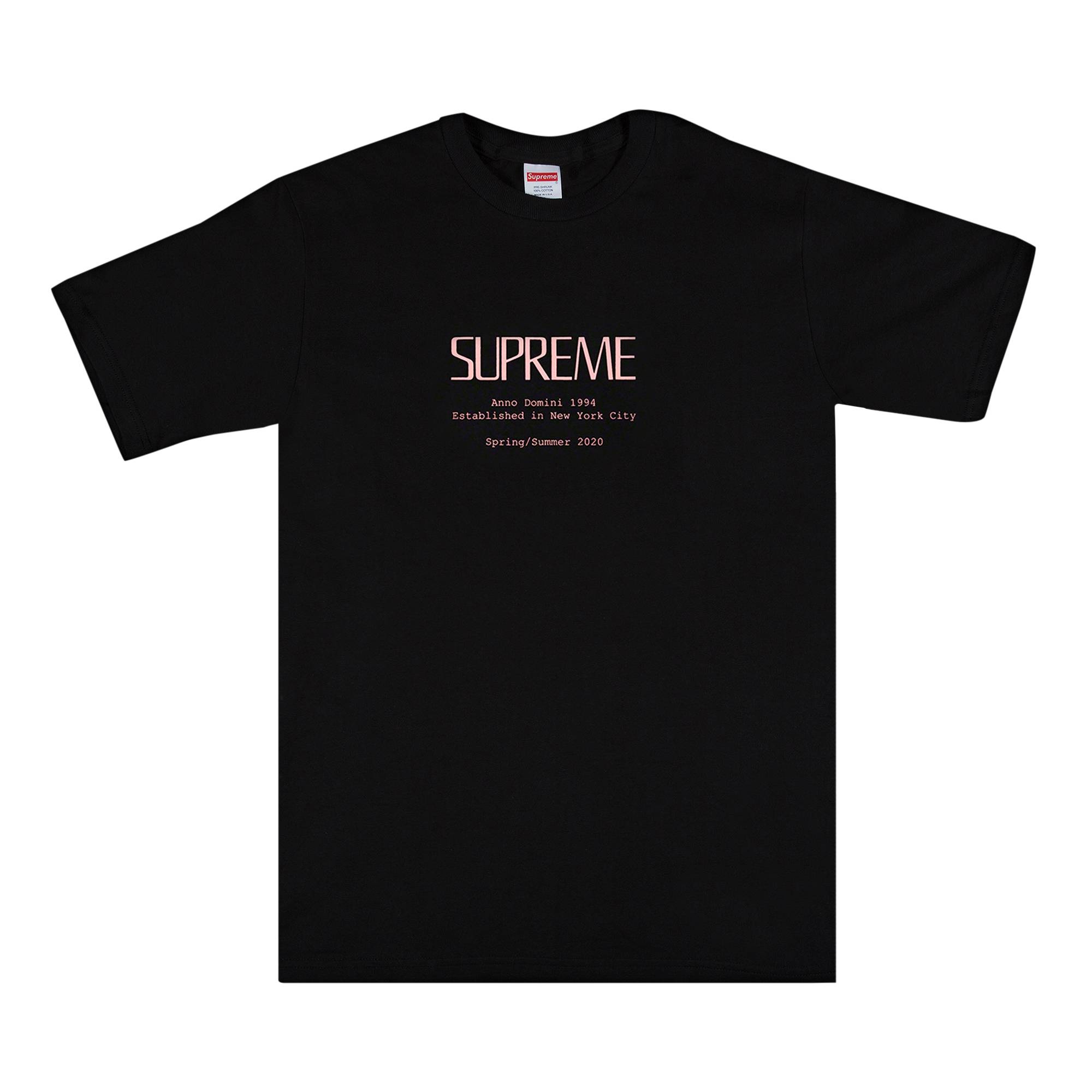 Supreme Anno Domini Tee 'Black' - 1