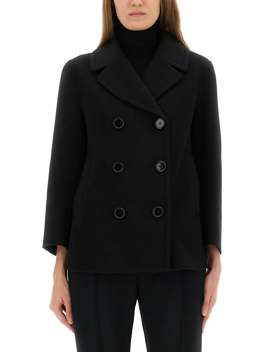 S Max Mara Women Double-Breasted Coat "Elise" - 1