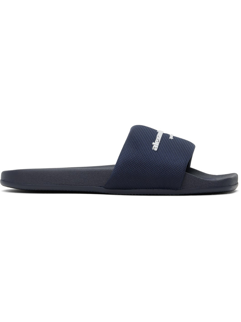 Navy AW Pool Slides - 1