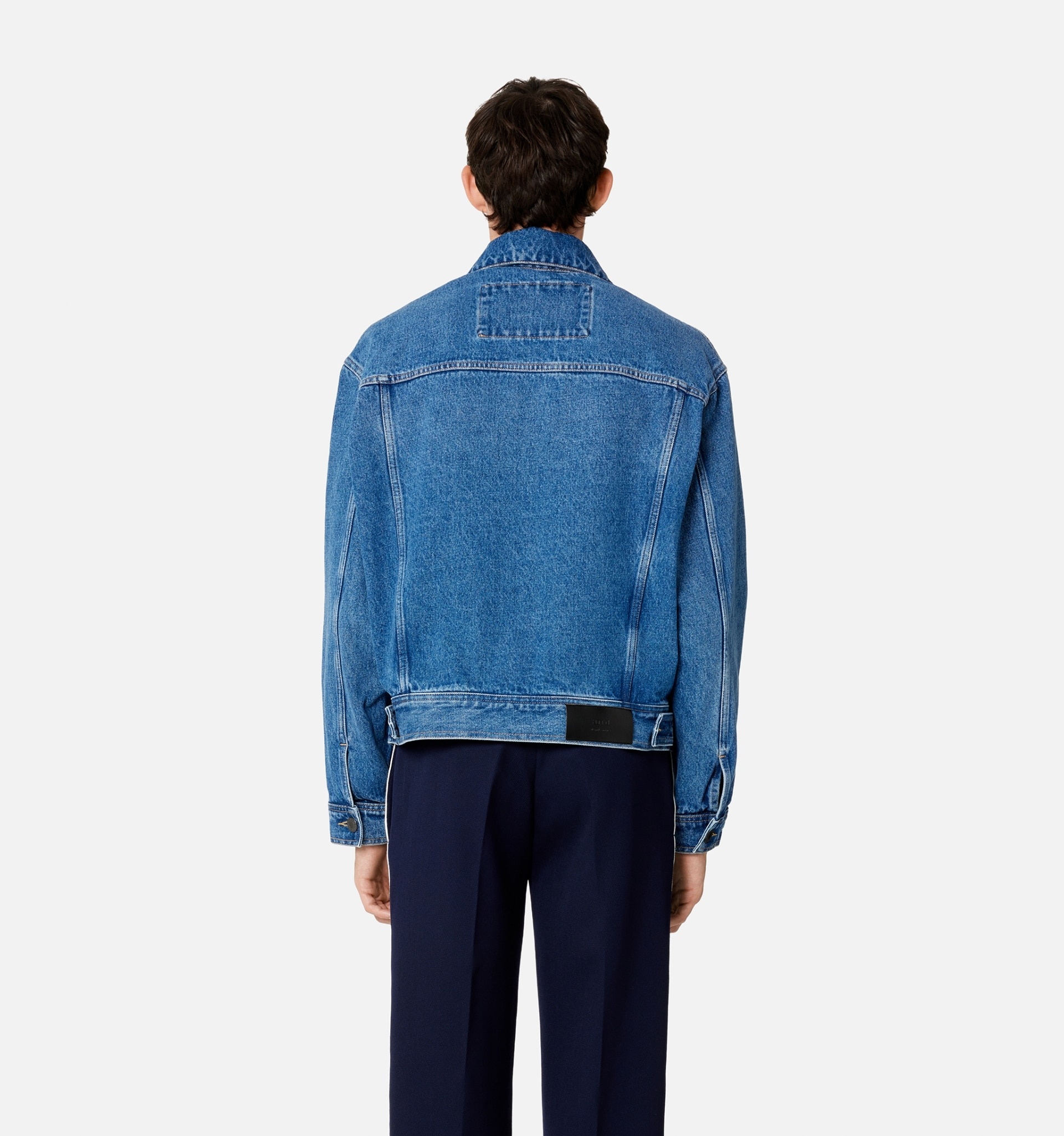 Boxy Fit Denim Jacket - 6