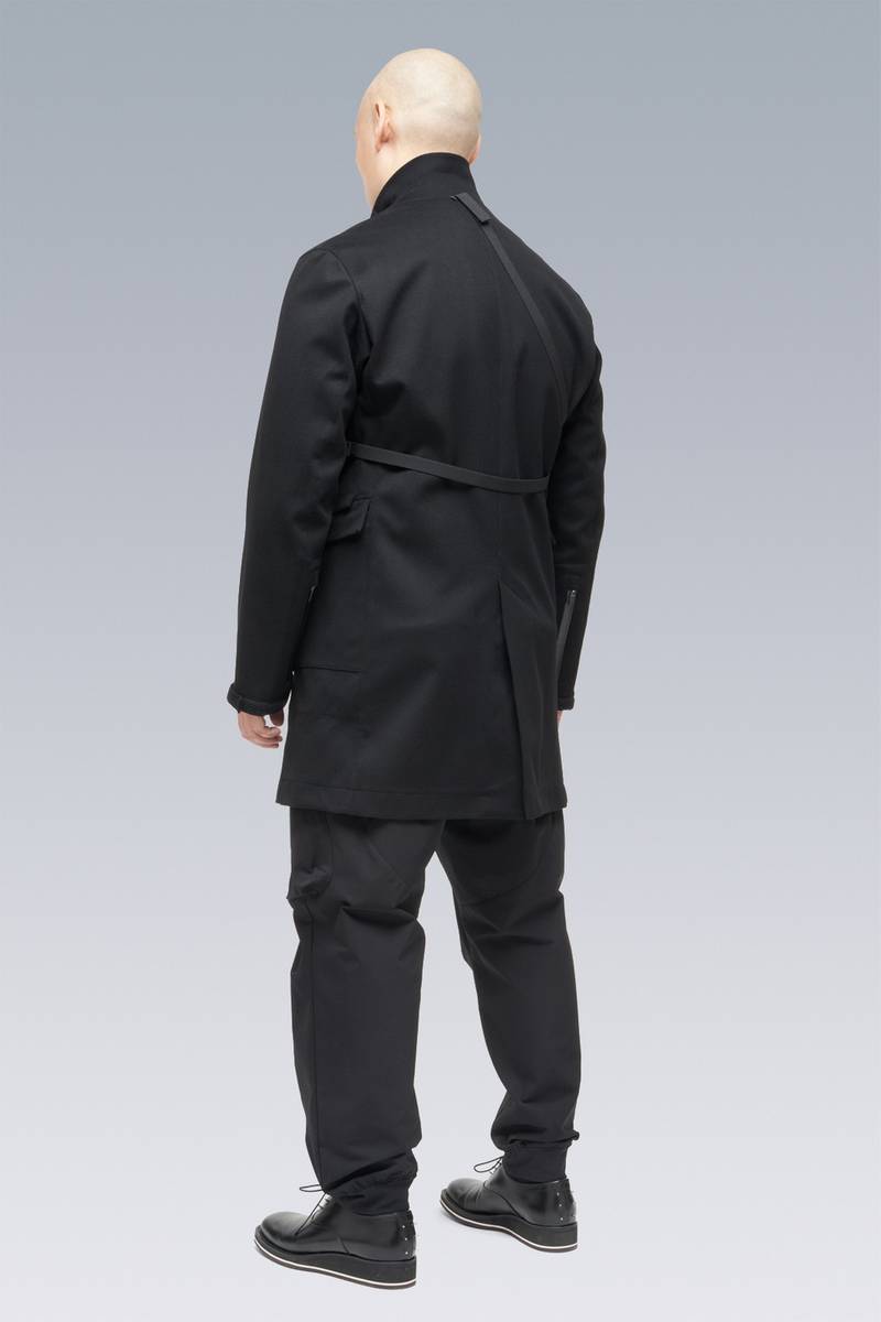 J38-LP Loro Piana® Storm System® Coat Black 5