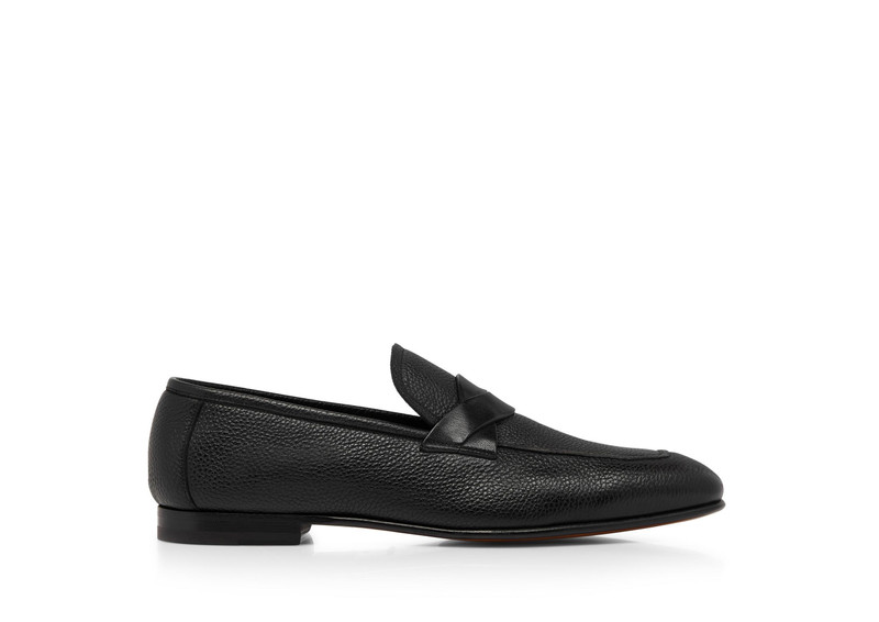 GRAIN LEATHER SEAN TWISTED BAND LOAFER 6