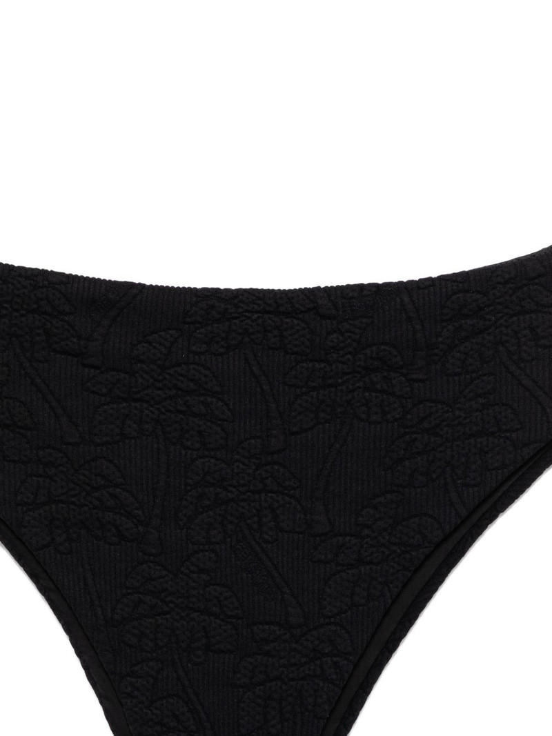 graphic-embroidered bikini bottoms 3