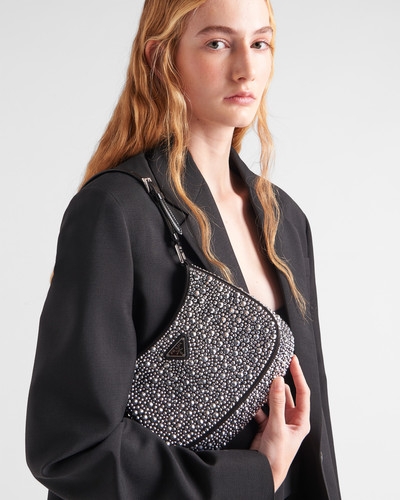 Prada Prada Cleo satin bag with crystals outlook