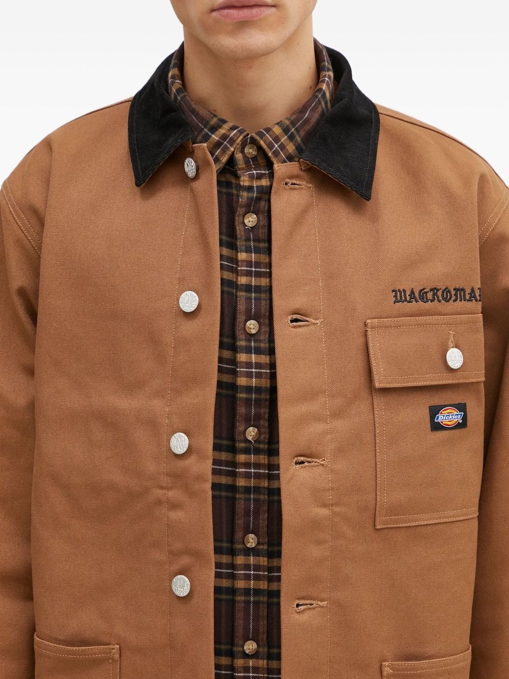 x Dickies logo-embroidered jacket - 4