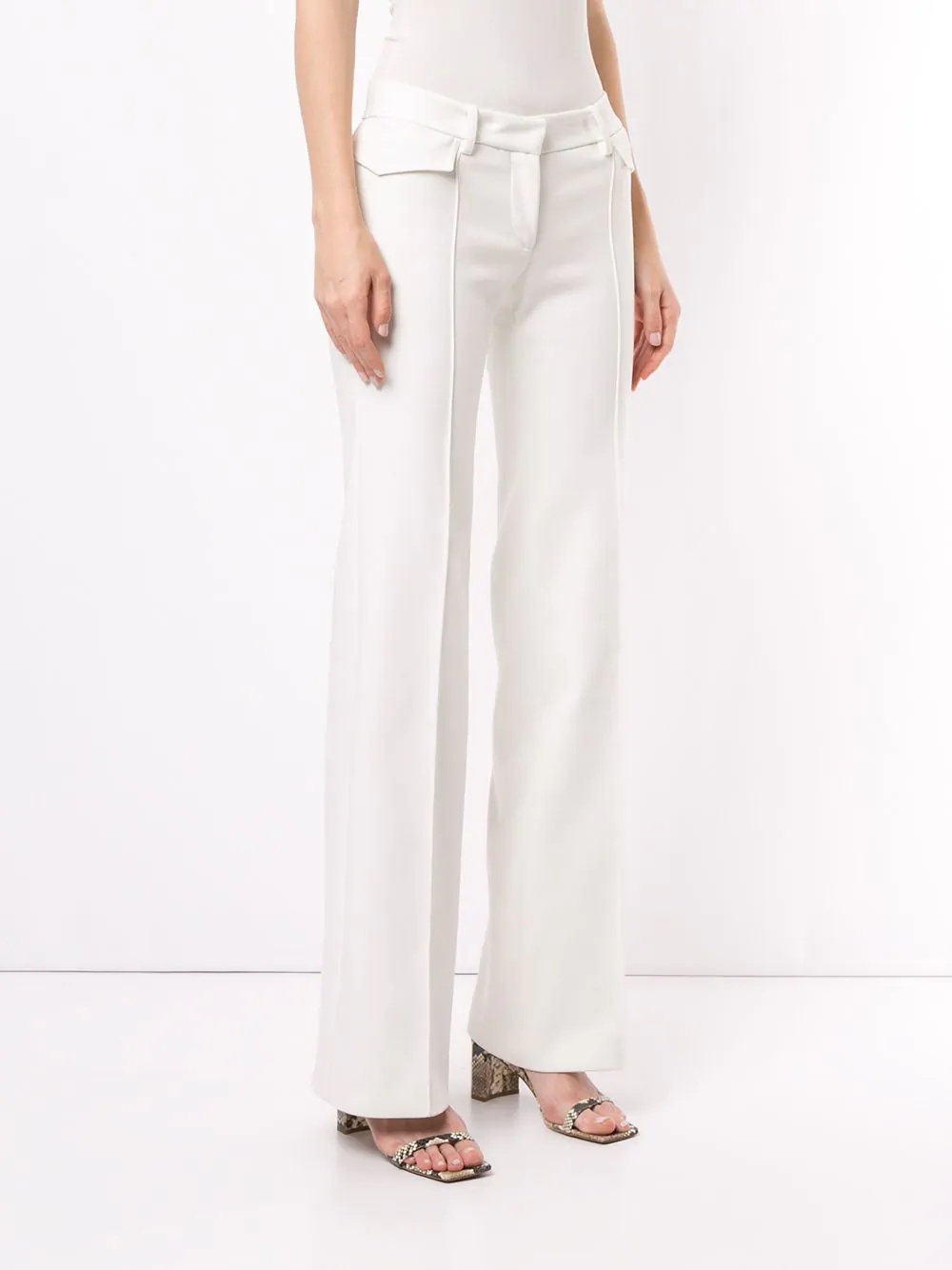 low rise pocket trousers - 3